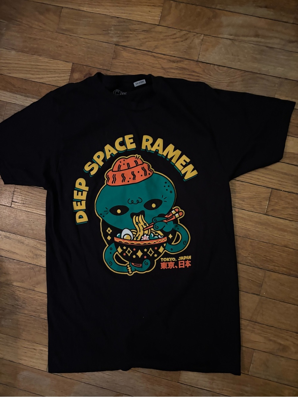 Deep Space Ramen Graphic Tee - Black
